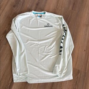 Magellan Outdoors Light Green Performance Shirt
